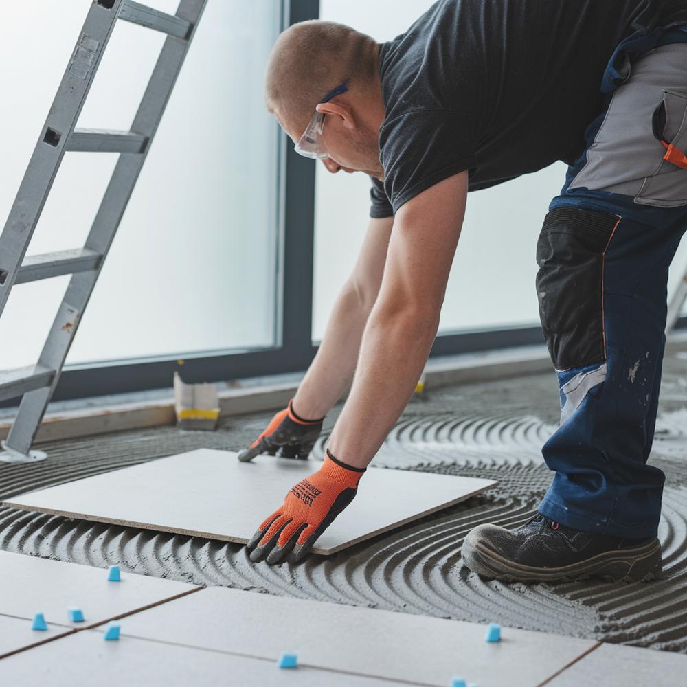 Tiling work by Pearls & Drops